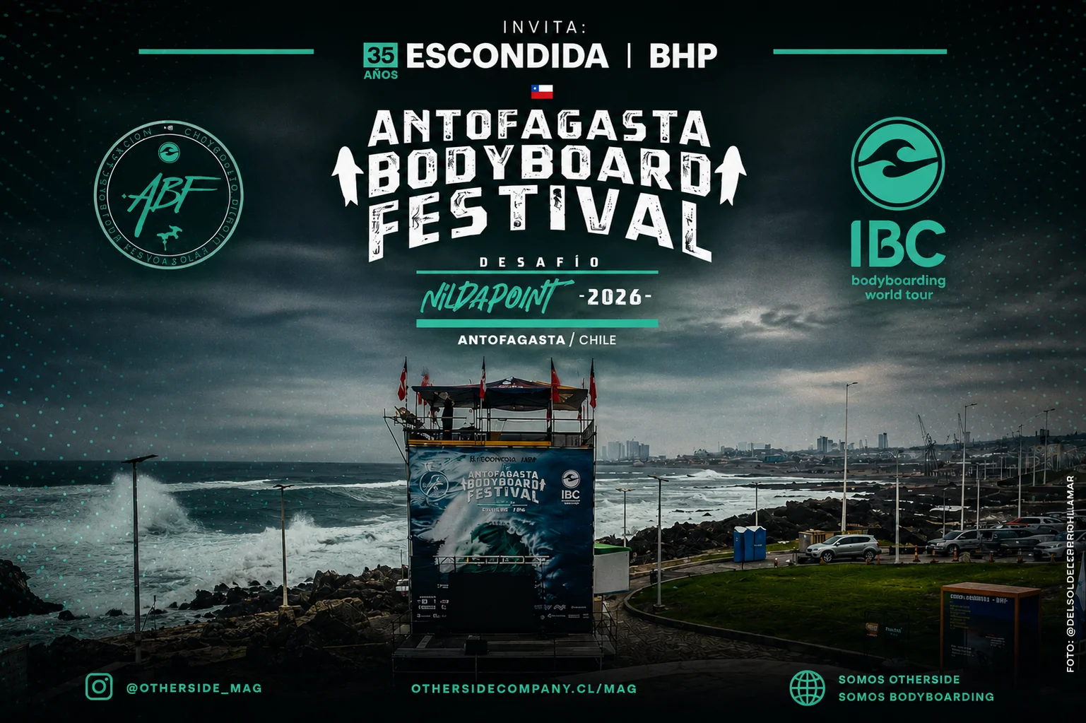 Día 5 de competencia encendió el Antofagasta Bodyboard Festival 🔥🌊